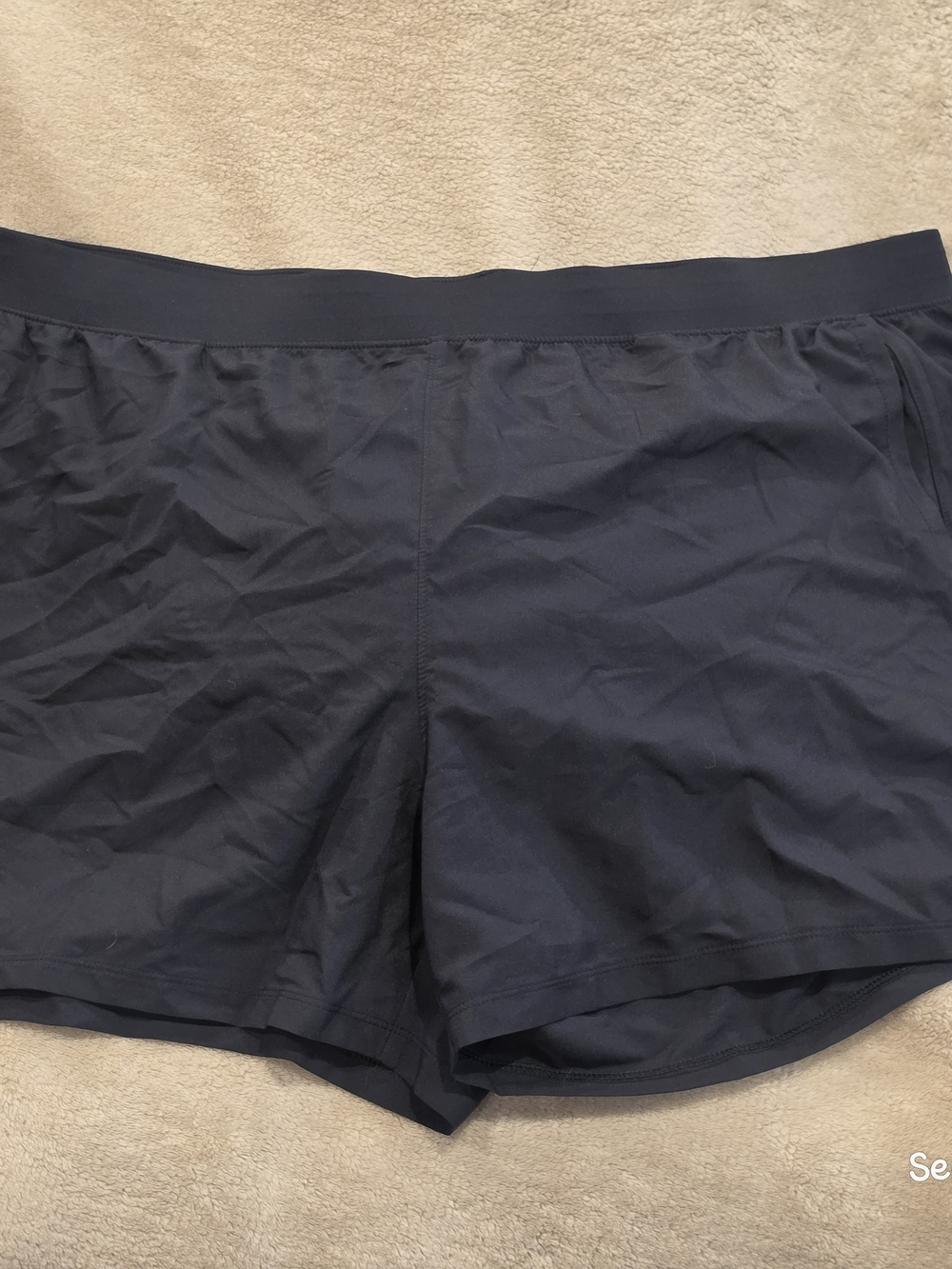 Under Armour 3XL Womens Black Athletic Shorts